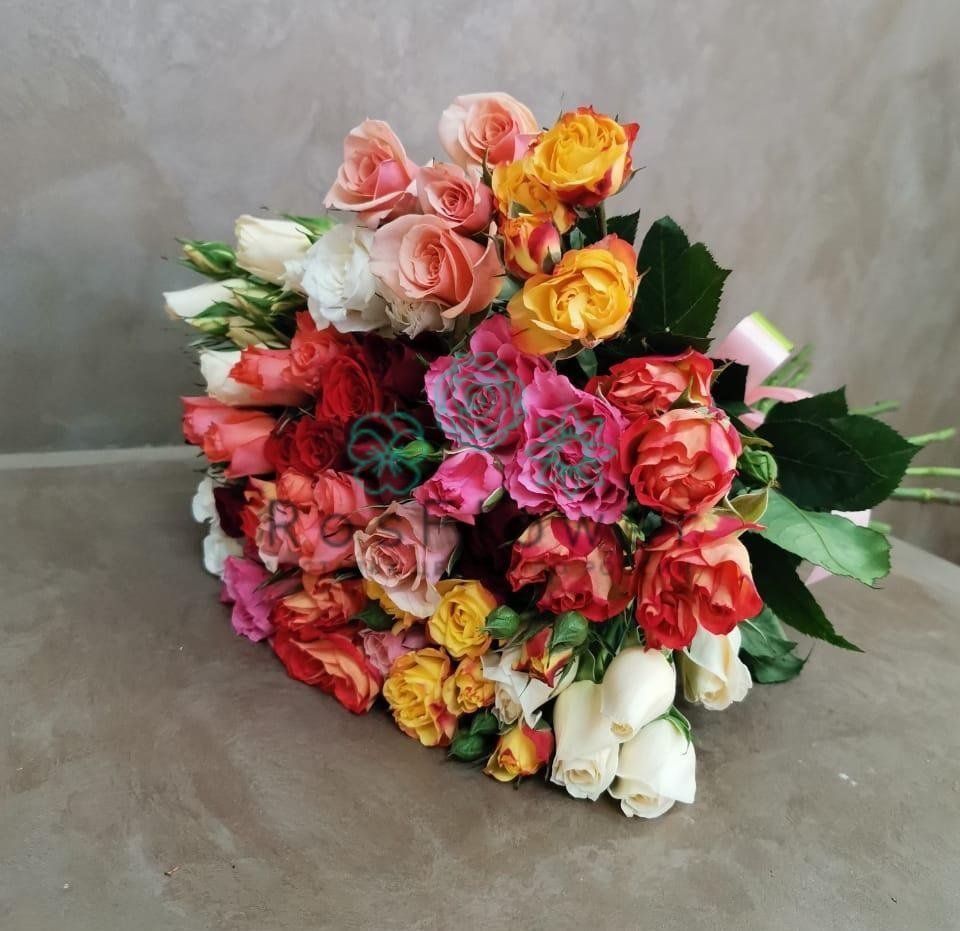 Букет цветов из: Розы в Угольные Копи