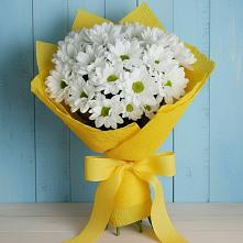 Букет цветов из:  Хризантемы #REPLACE_PRED# Угольные Копи