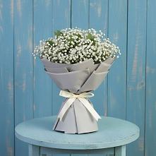 Букет цветов из:  Гипсофила в Угольные Копи