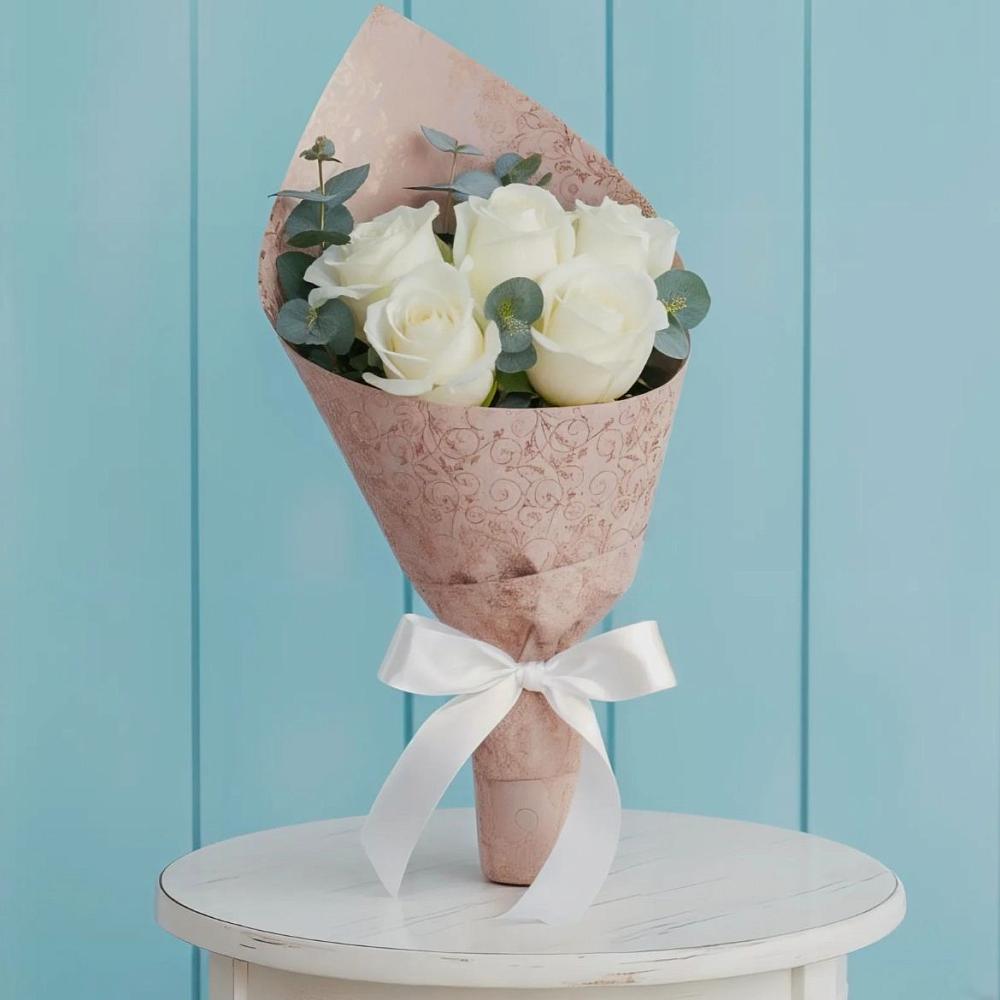 Букет цветов из: Розы в Угольные Копи