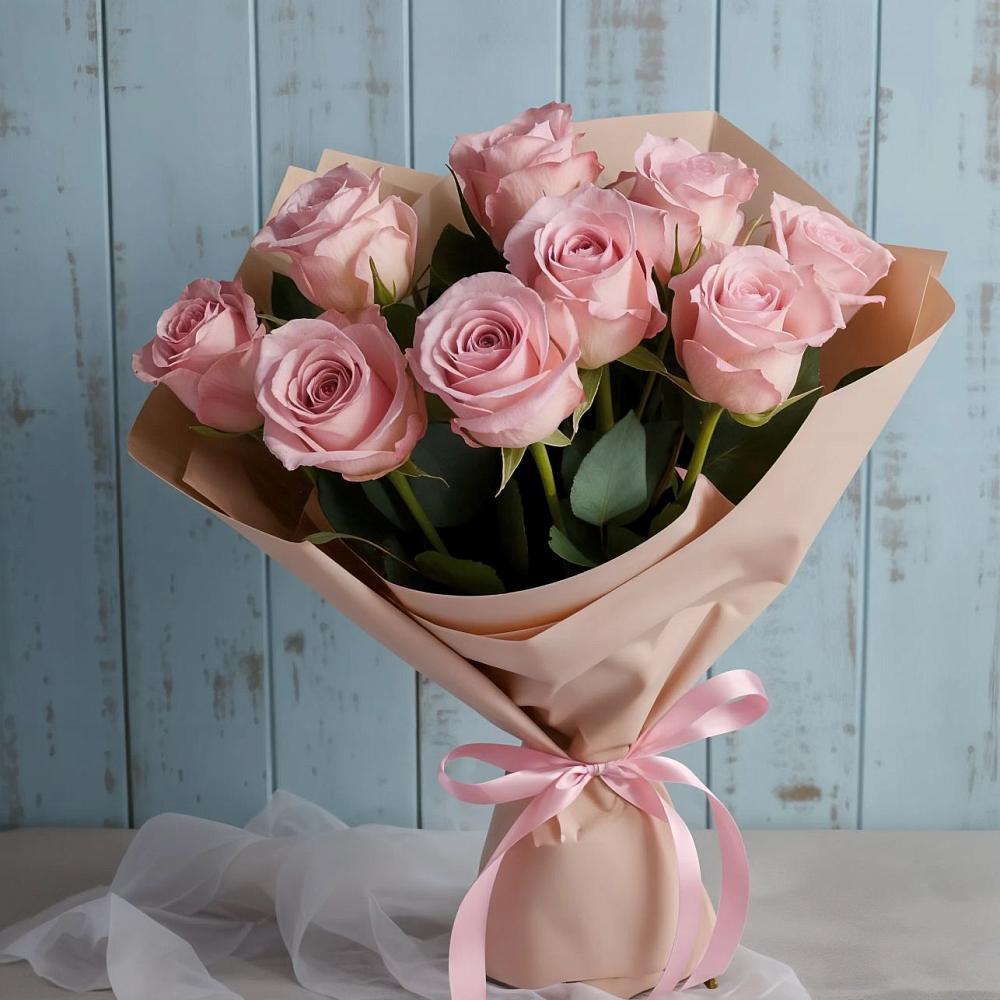 Букет цветов из: Розы в Угольные Копи