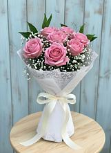 Букет цветов из:  Розы в Угольные Копи