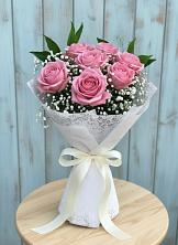 Букет цветов из:  Розы в Угольные Копи