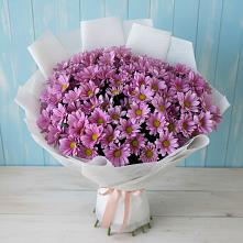 Букет цветов из:  Хризантемы в Угольные Копи