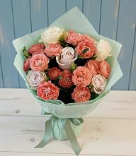 Букет цветов из:  Розы #REPLACE_PRED# Угольные Копи