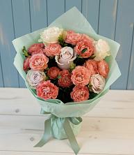 Букет цветов из:  Розы в Угольные Копи
