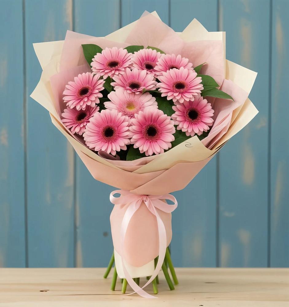 Букет цветов из: Герберы в Угольные Копи