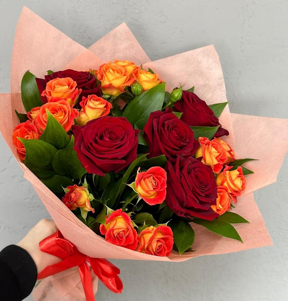 Букет Любовь и восторг в Угольные Копи