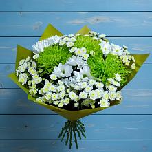 Букет цветов из:  Хризантемы в Угольные Копи