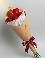 Букет цветов из:  Розы в Угольные Копи