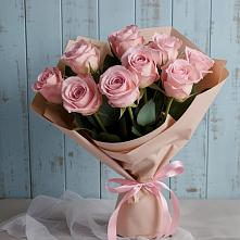 Букет цветов из:  Розы в Угольные Копи