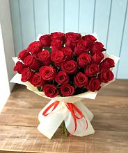 Букет 29 Красных роз #REPLACE_PRED# Угольные Копи