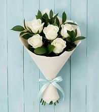 Букет цветов из:  Розы в Угольные Копи