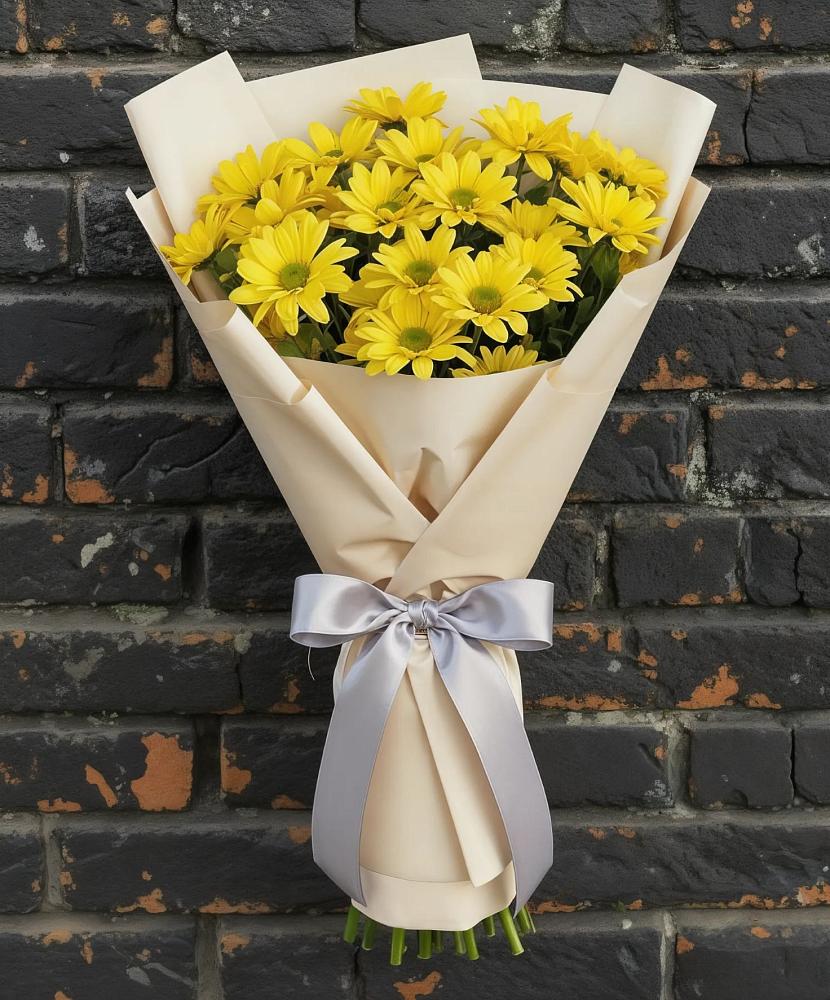 Букет цветов из: Хризантемы в Угольные Копи
