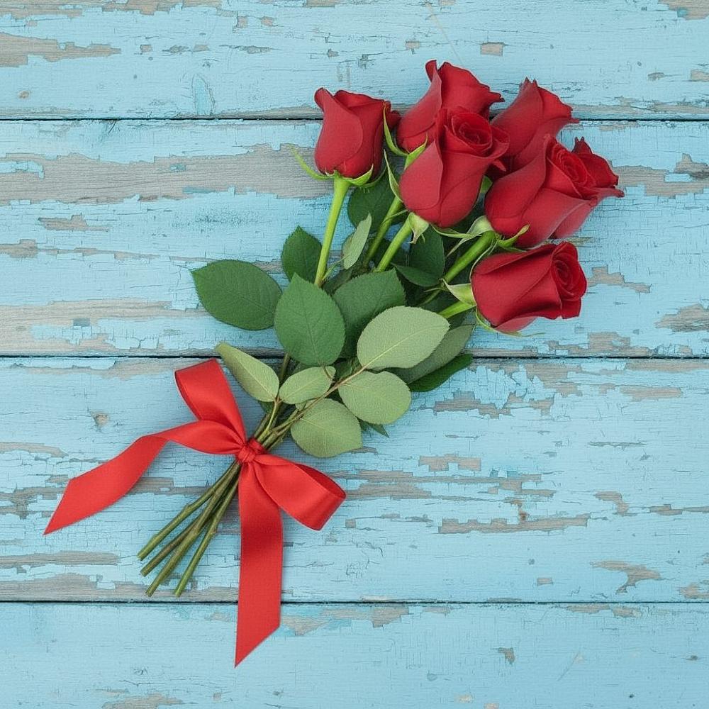 Букет Красные розы в Угольные Копи