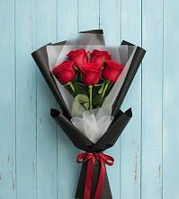 Букет цветов из:  Розы в Угольные Копи