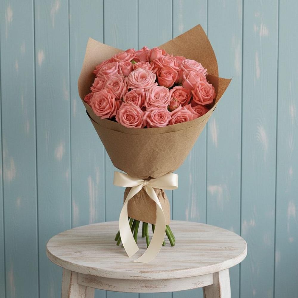 Букет цветов из: Розы в Угольные Копи