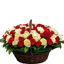 Премиум букет из: Розы #REPLACE_PRED# Угольные Копи