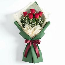 Букет цветов из:  Розы в Угольные Копи