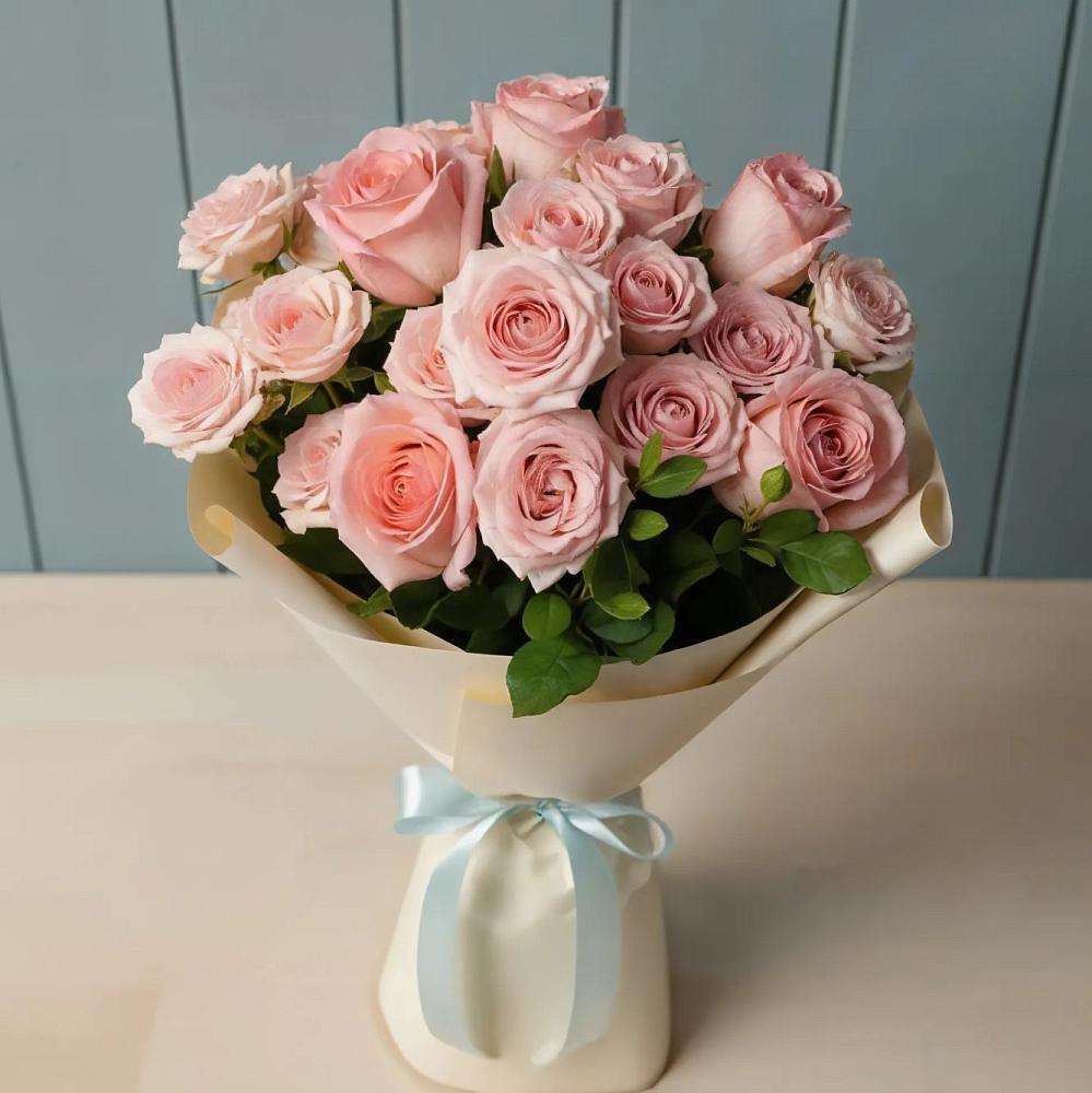 Букет Розовый шарм в Угольные Копи