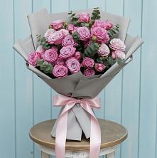 Букет цветов из:  Розы в Угольные Копи